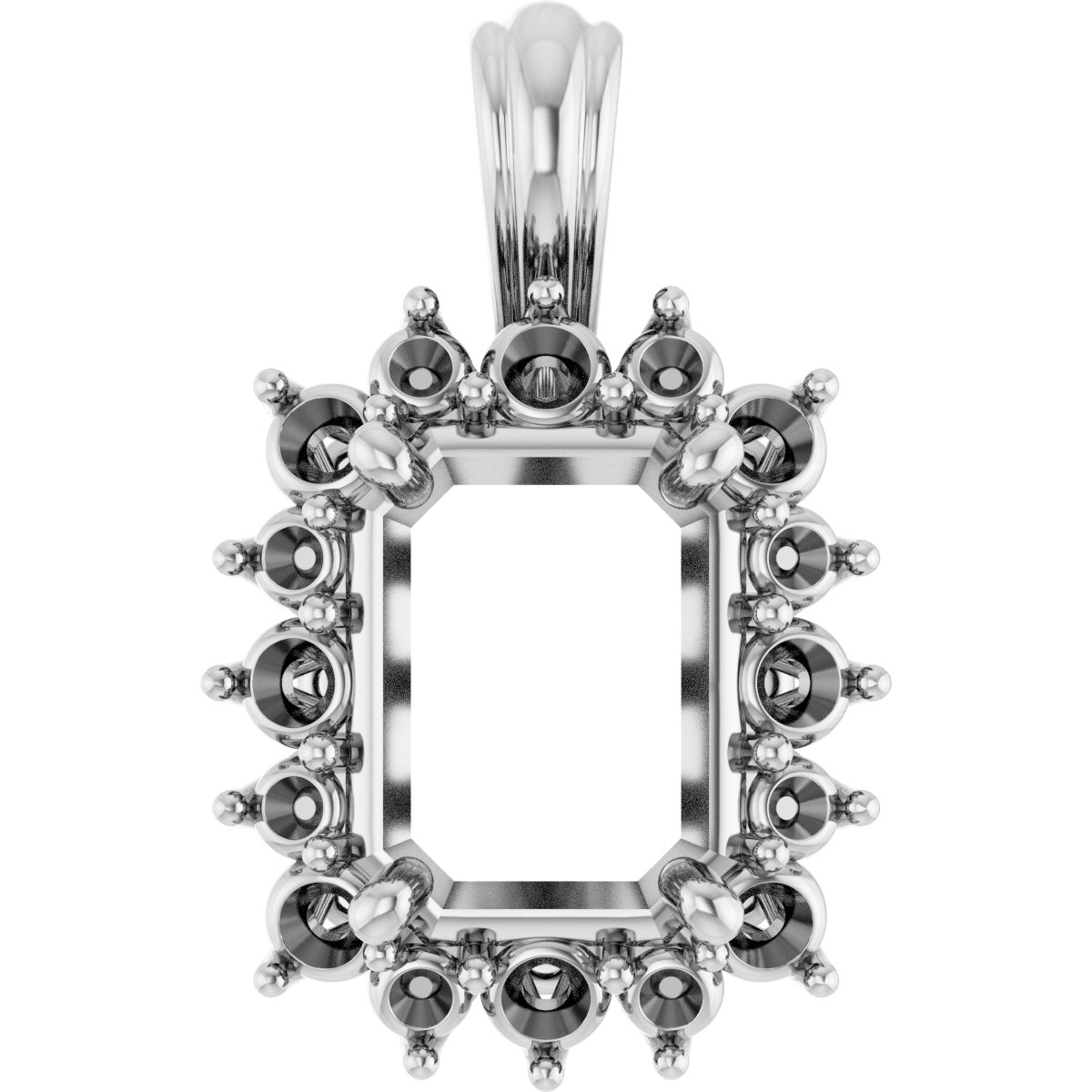 Halo-Style Pendant