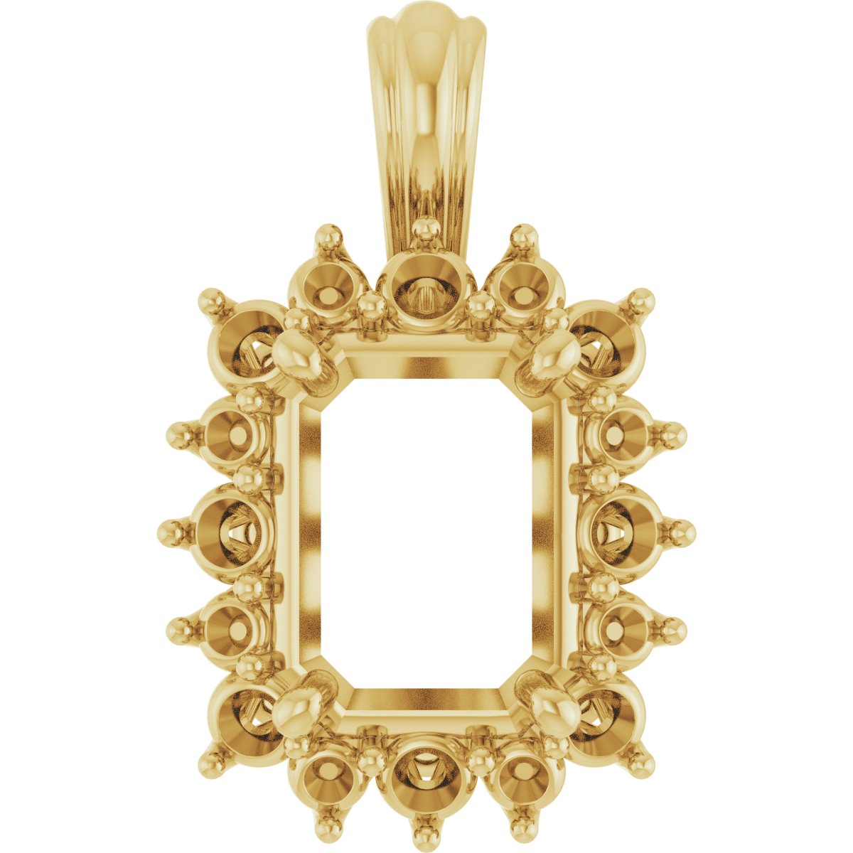 Halo-Style Pendant