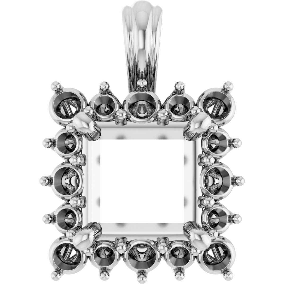 Halo-Style Pendant