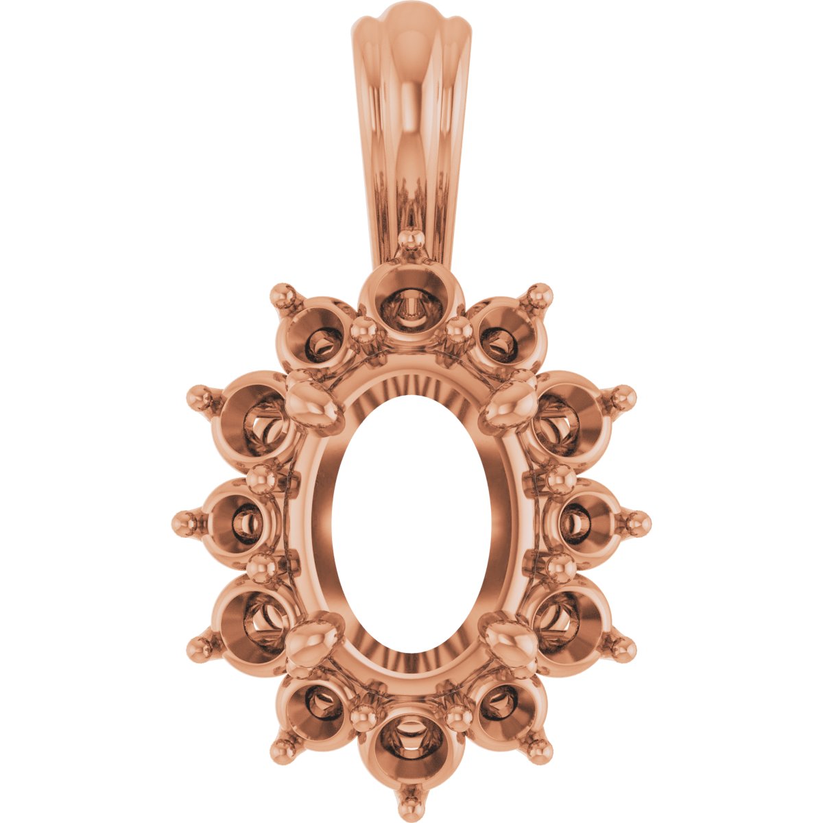 Halo-Style Pendant