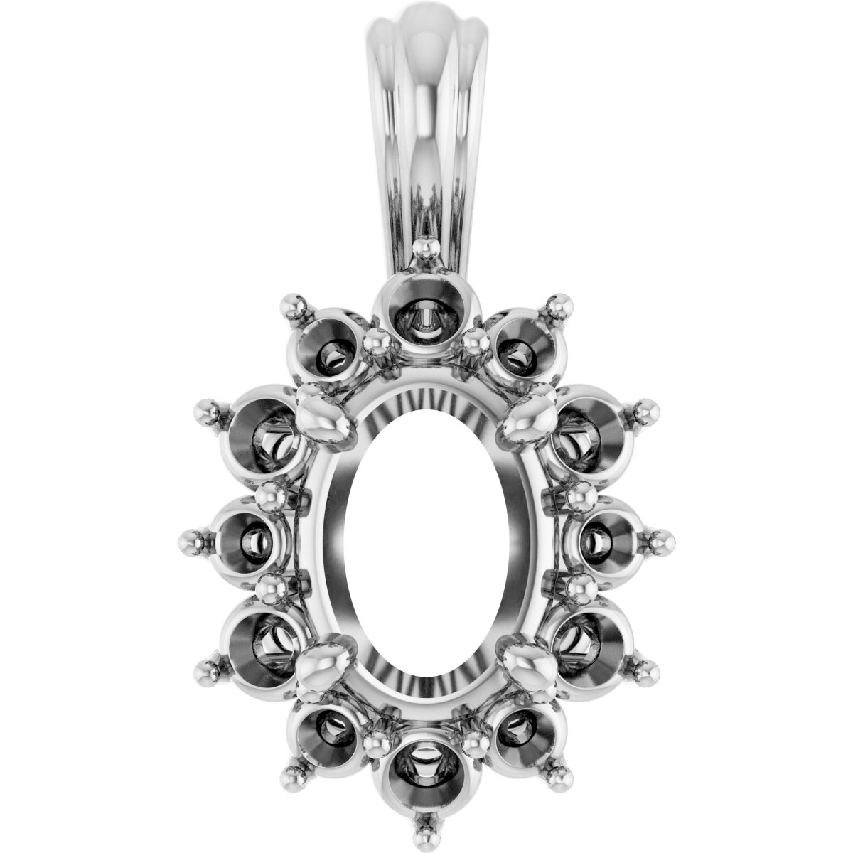 Halo-Style Pendant