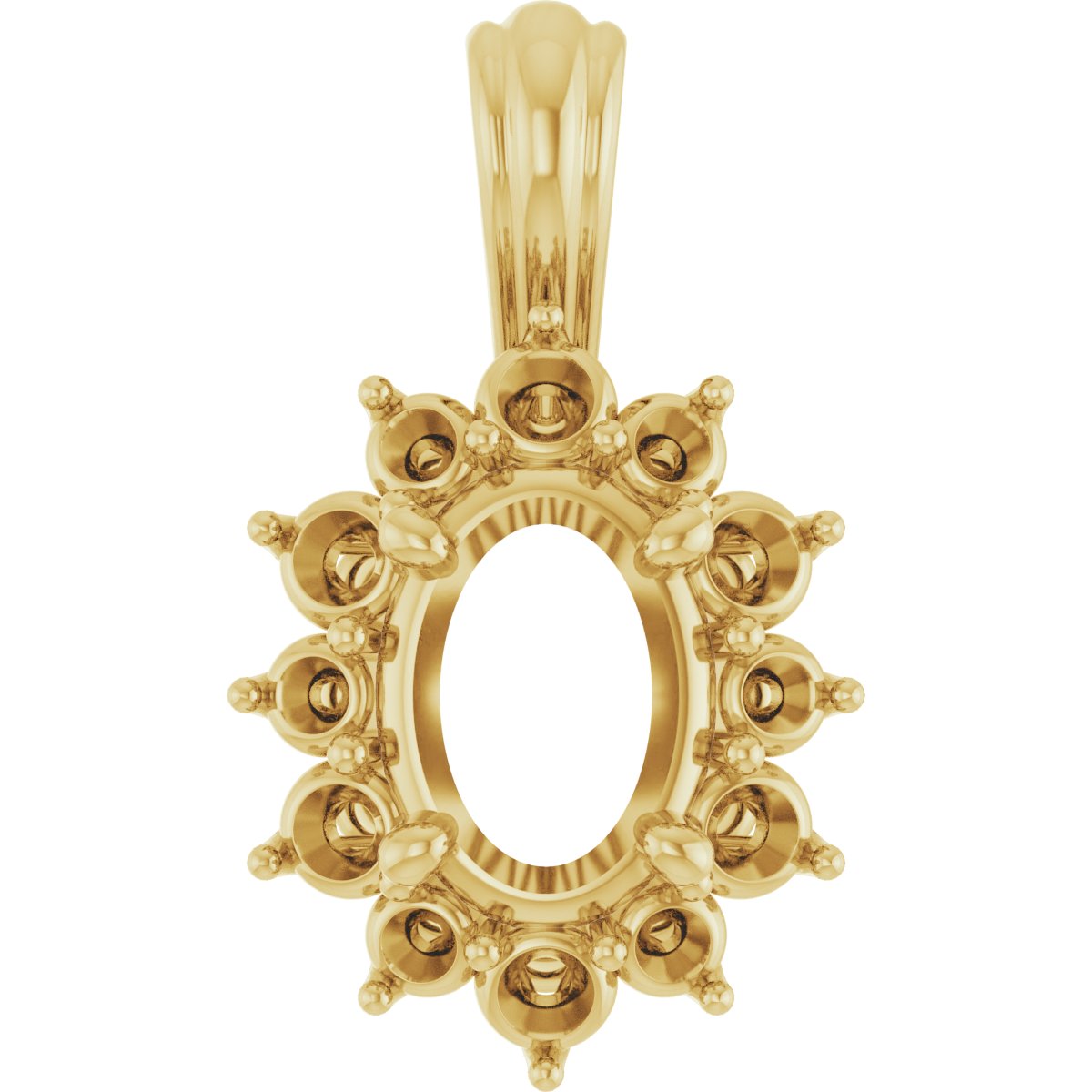 Halo-Style Pendant