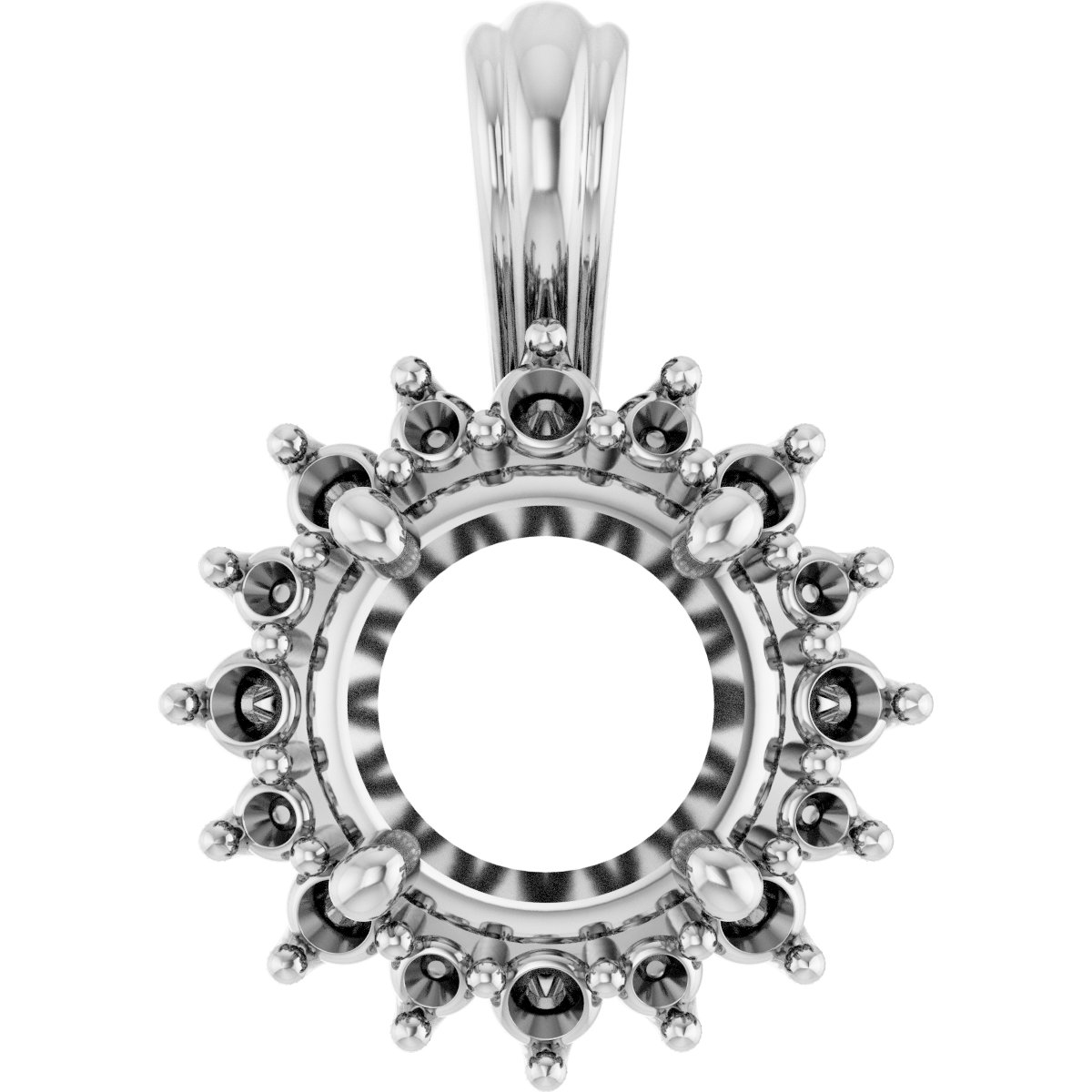 Halo-Style Pendant
