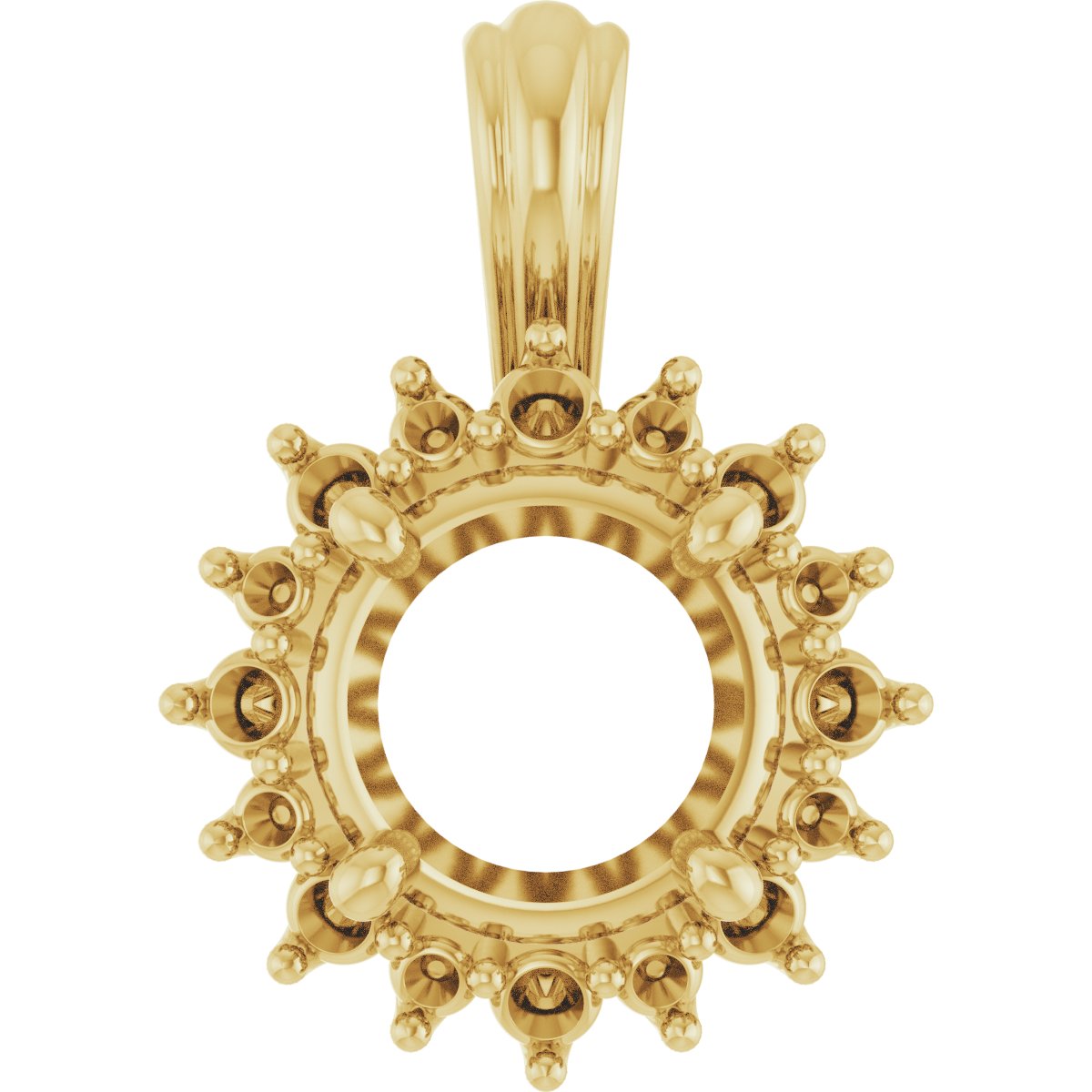 Halo-Style Pendant