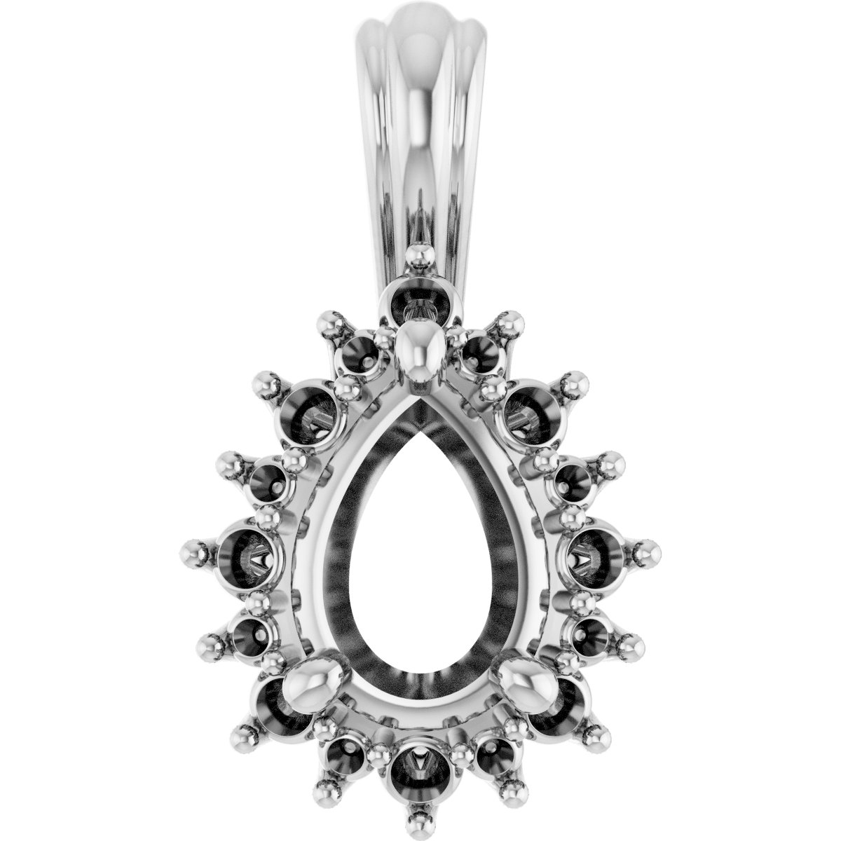 Halo-Style Pendant