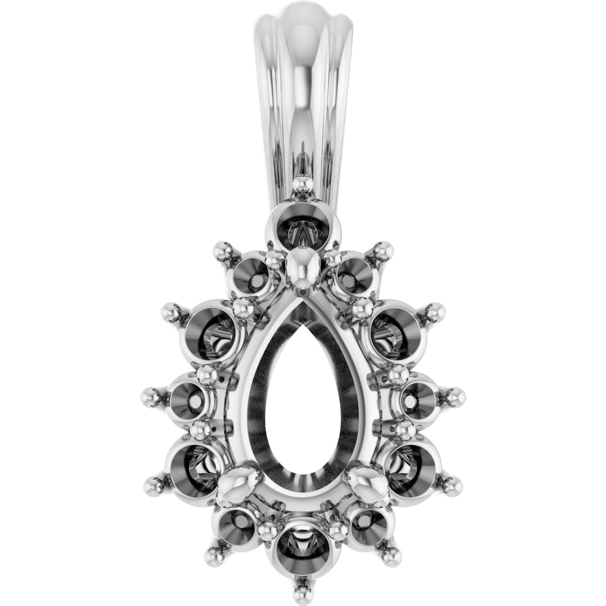 14k White Gold
