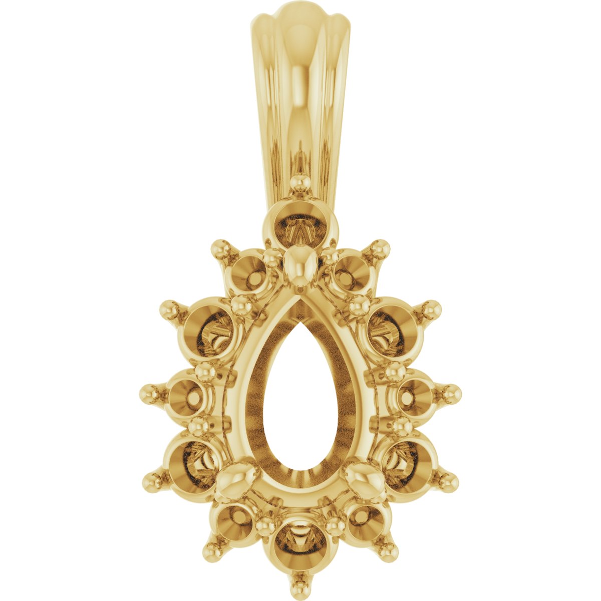 Halo-Style Pendant