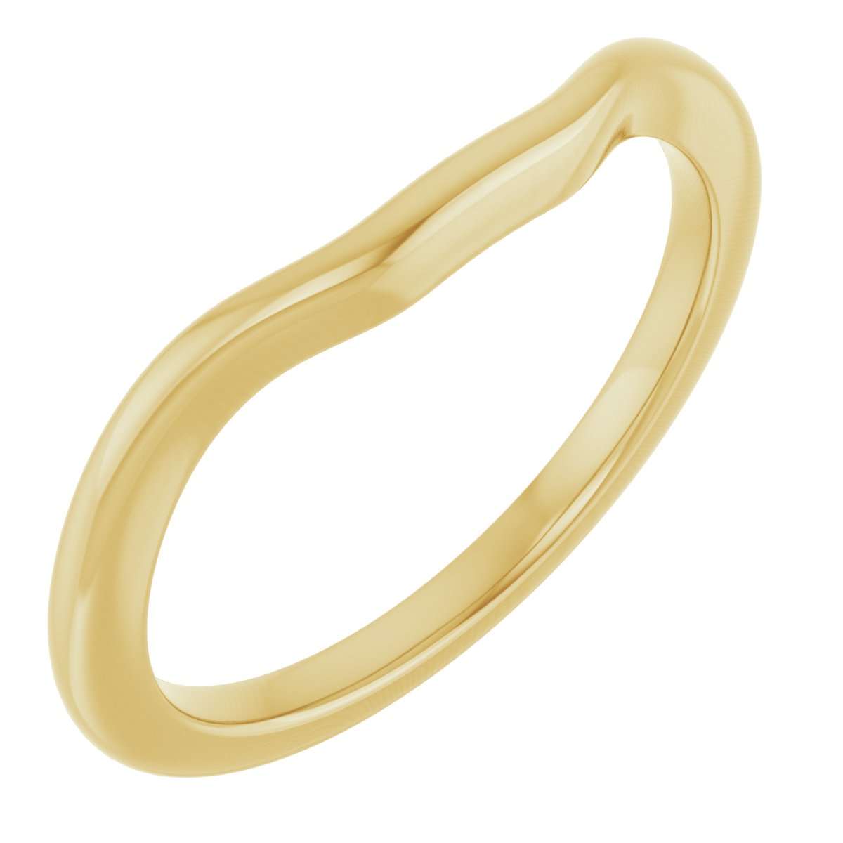 14K Yellow Gold Matching Band