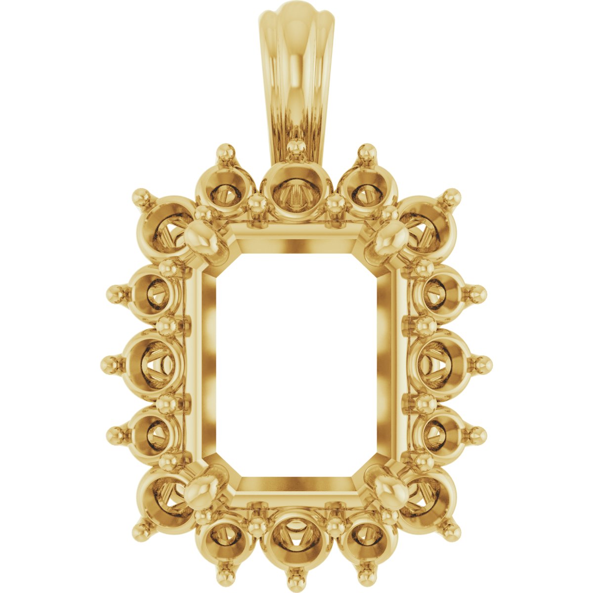 Halo-Style Pendant