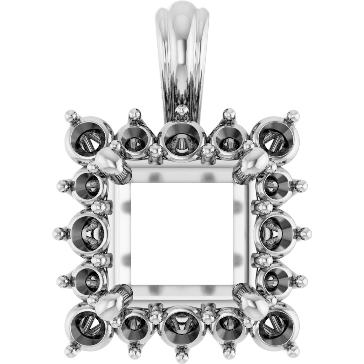Halo-Style Pendant