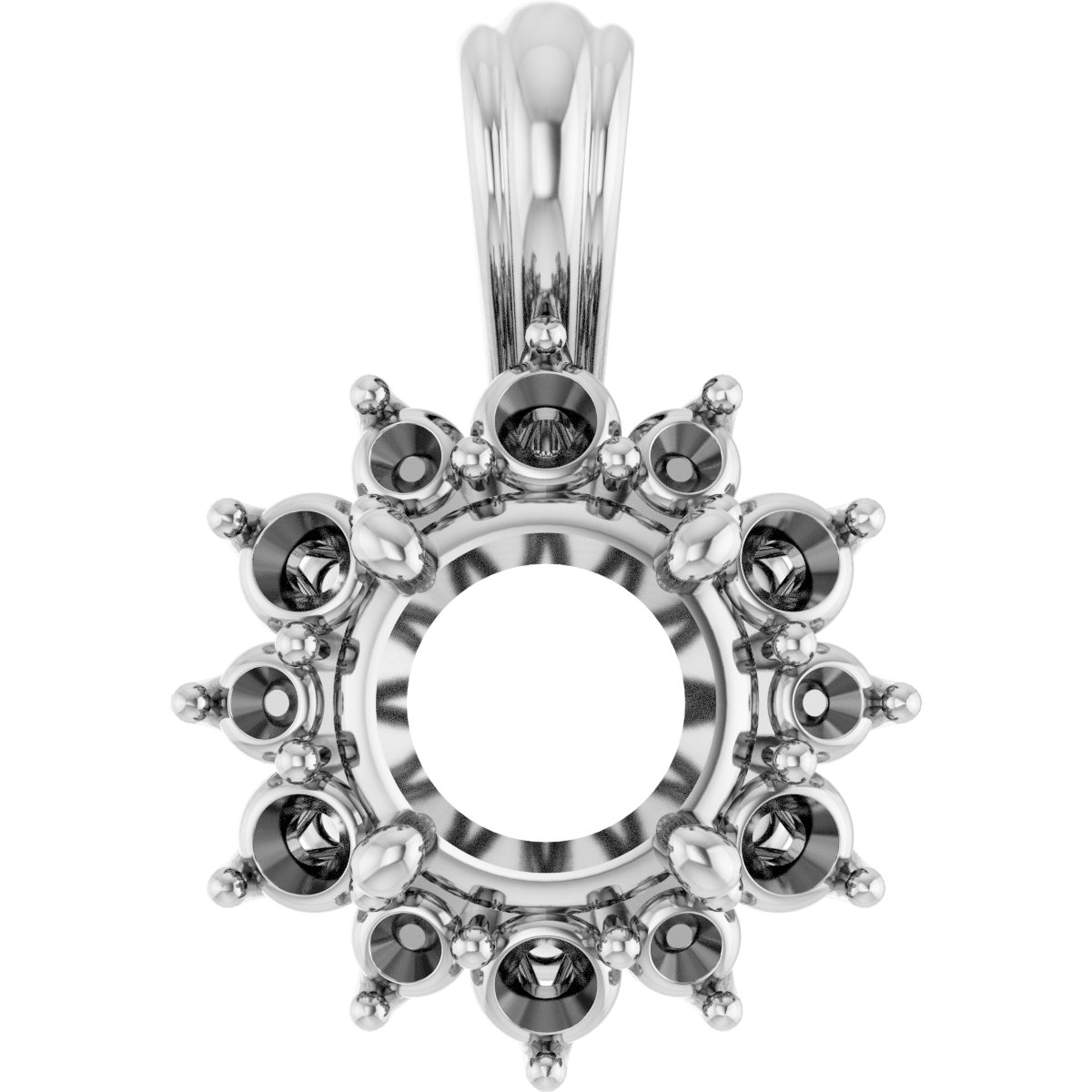 Halo-Style Pendant