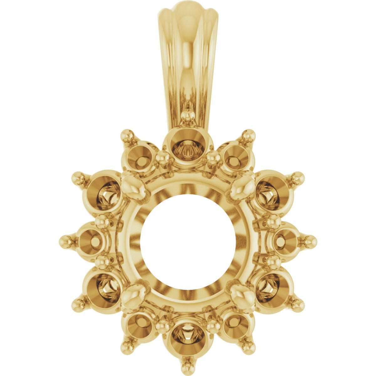 Halo-Style Pendant