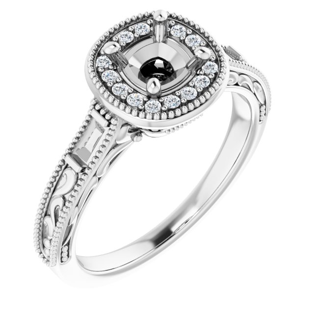 14k White Gold