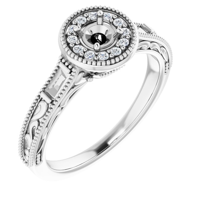 14k White Gold