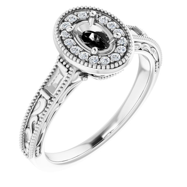 14k White Gold