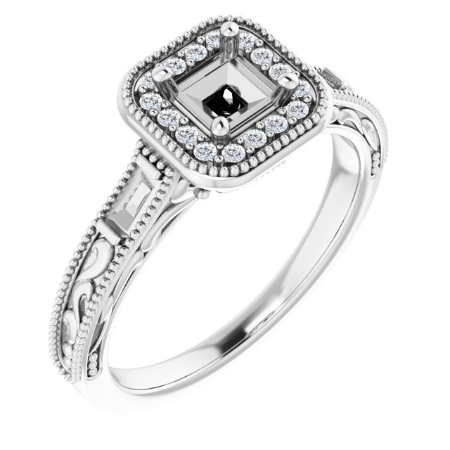 14k White Gold