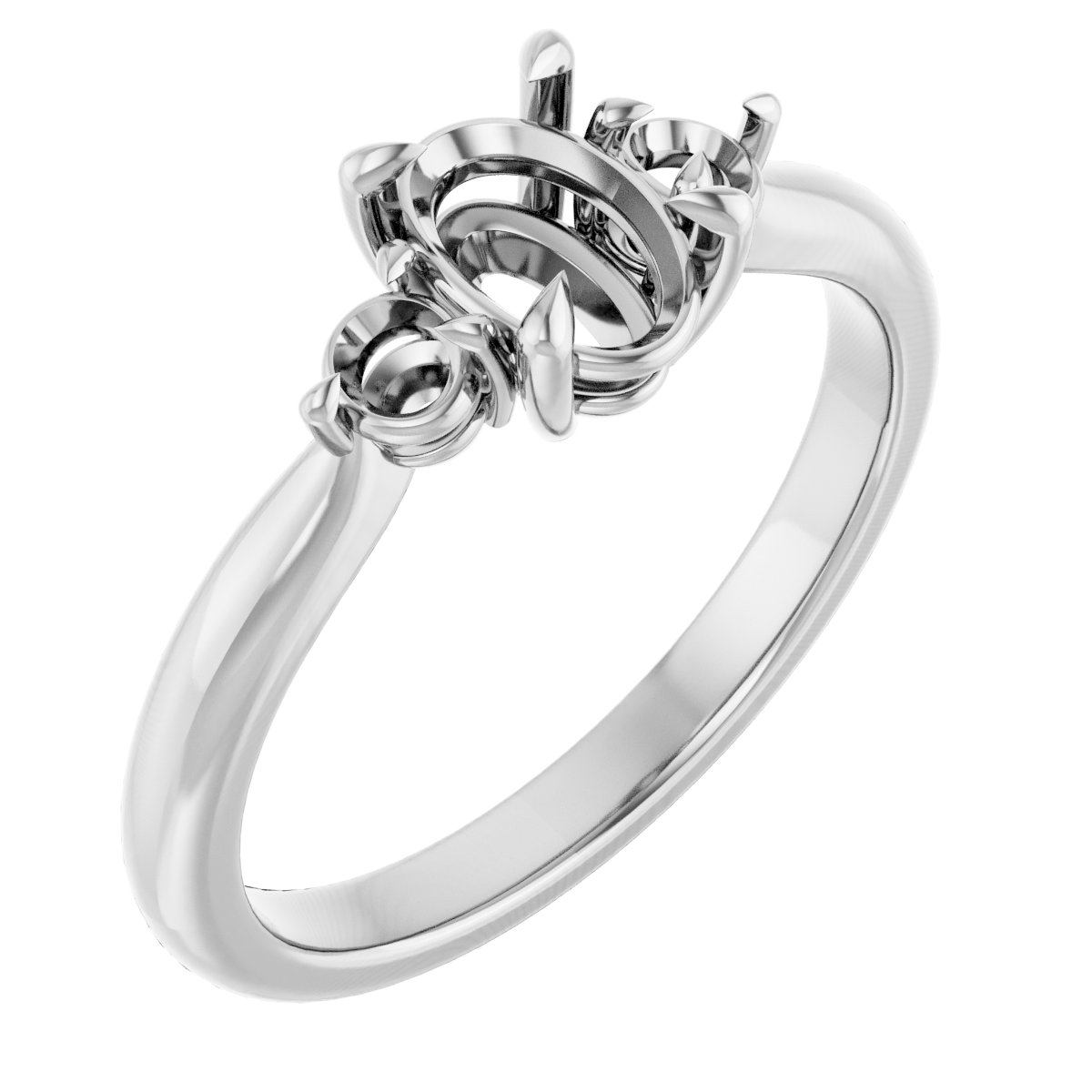 Three-Stone Engagement Ring