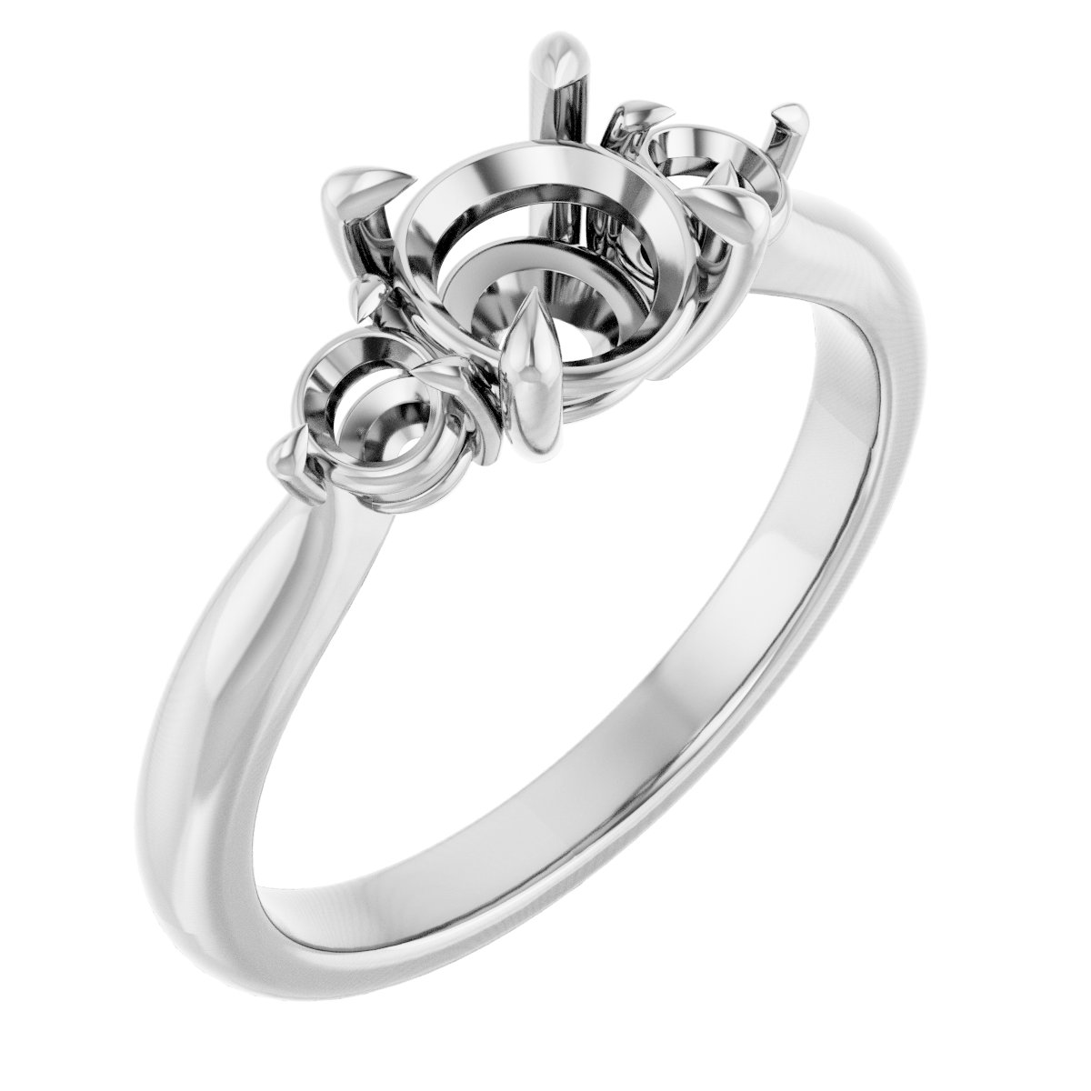 Three-Stone Engagement Ring