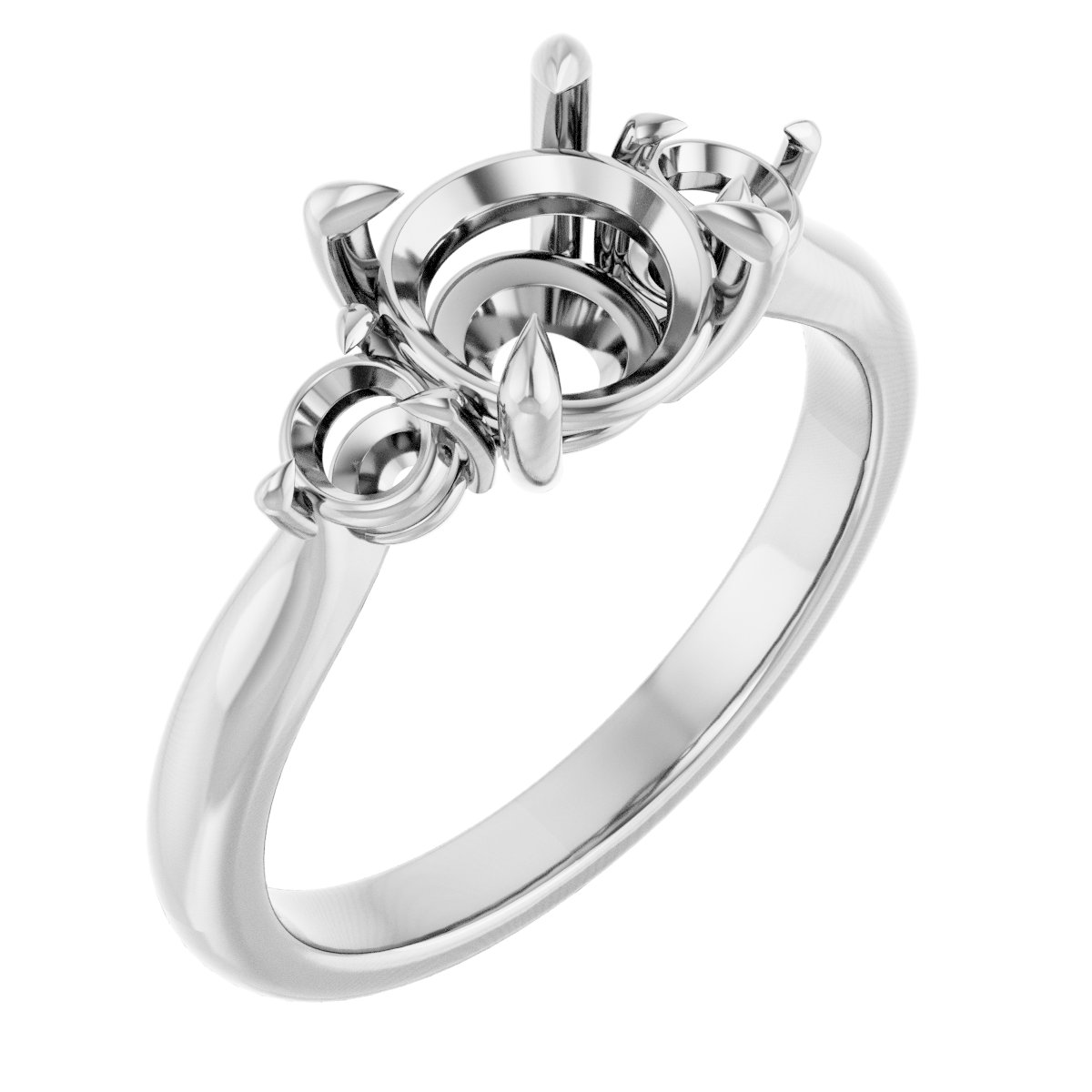 Three-Stone Engagement Ring