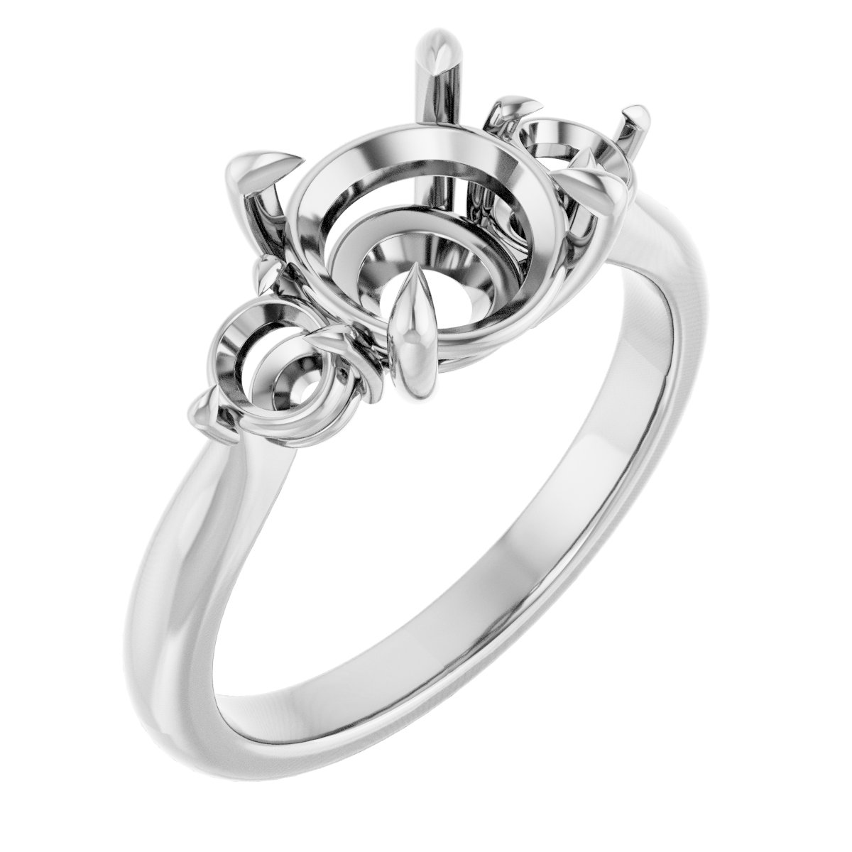 Three-Stone Engagement Ring