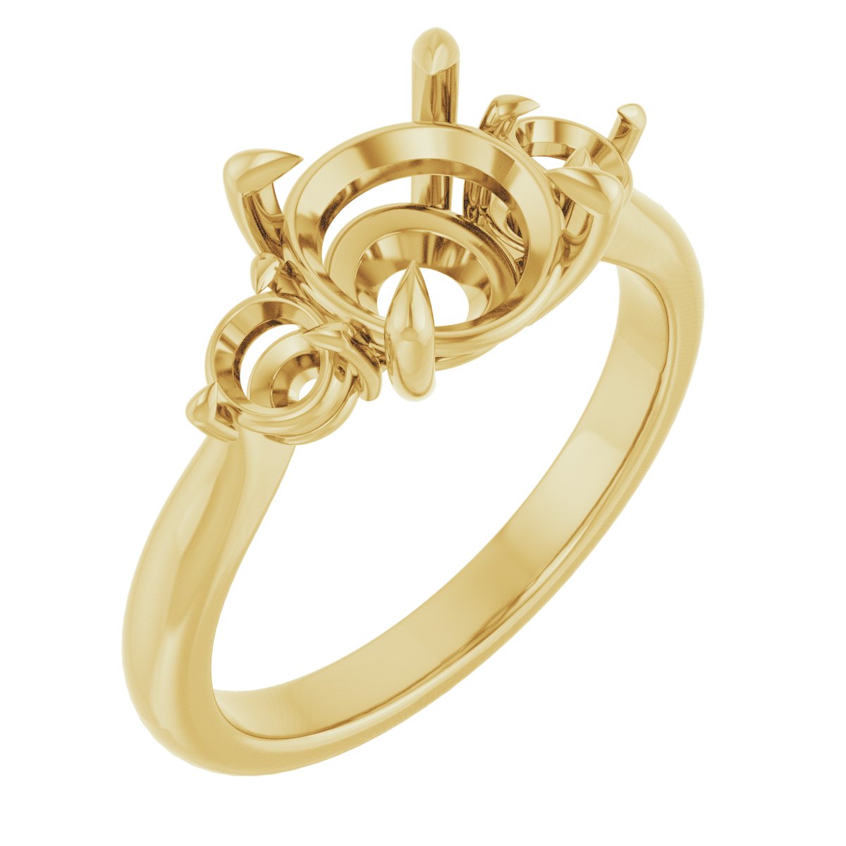 Three-Stone Engagement Ring