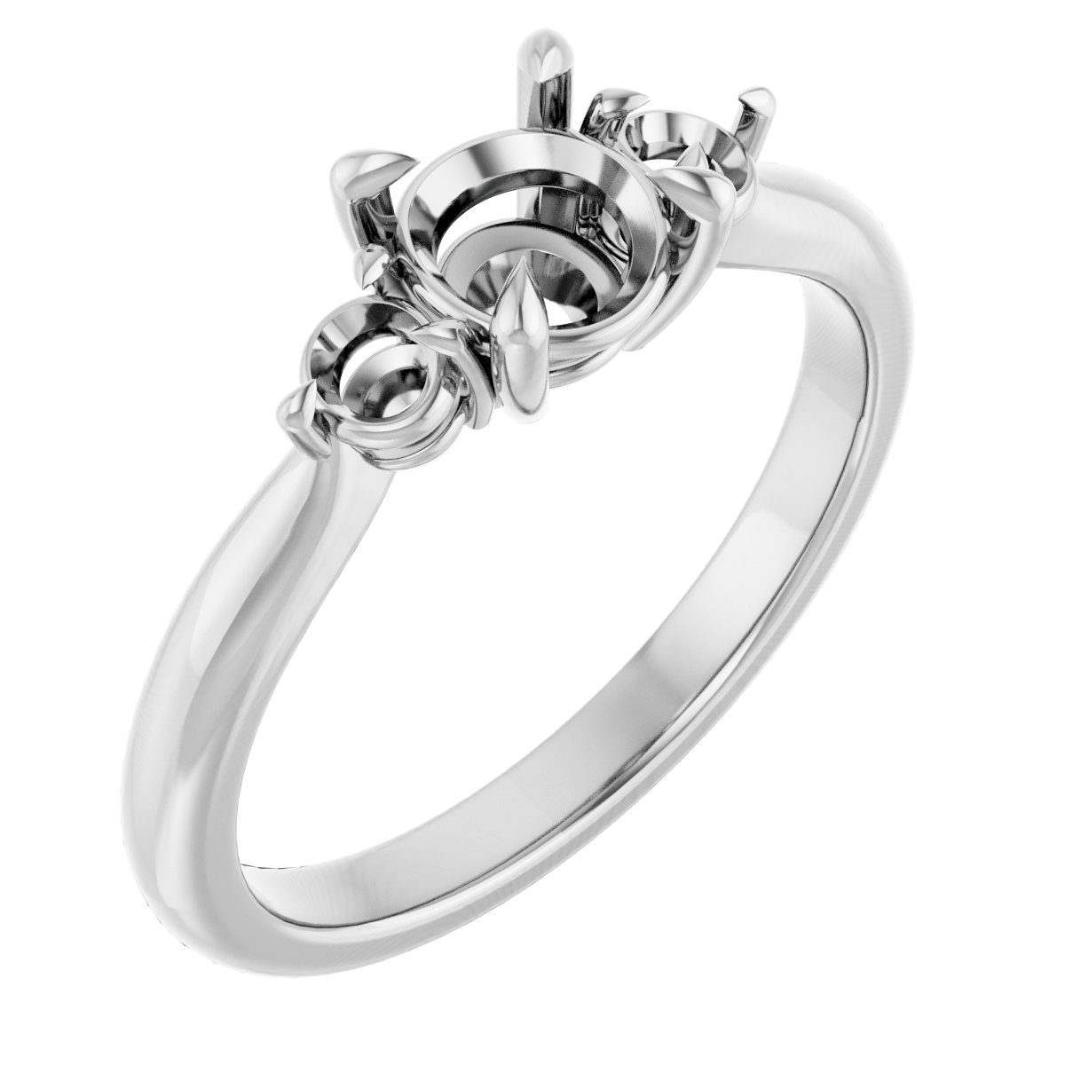 Three-Stone Engagement Ring