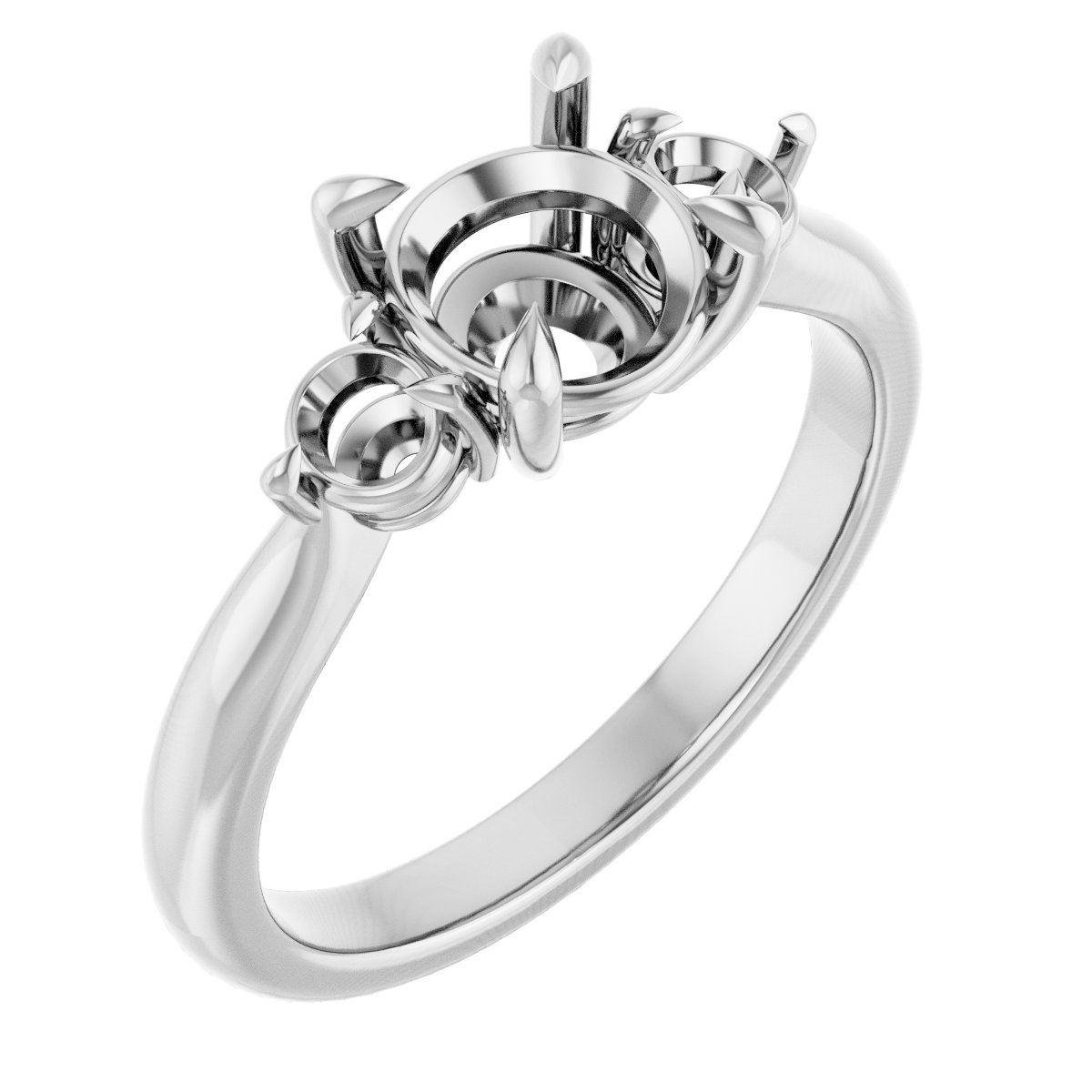 Three-Stone Engagement Ring