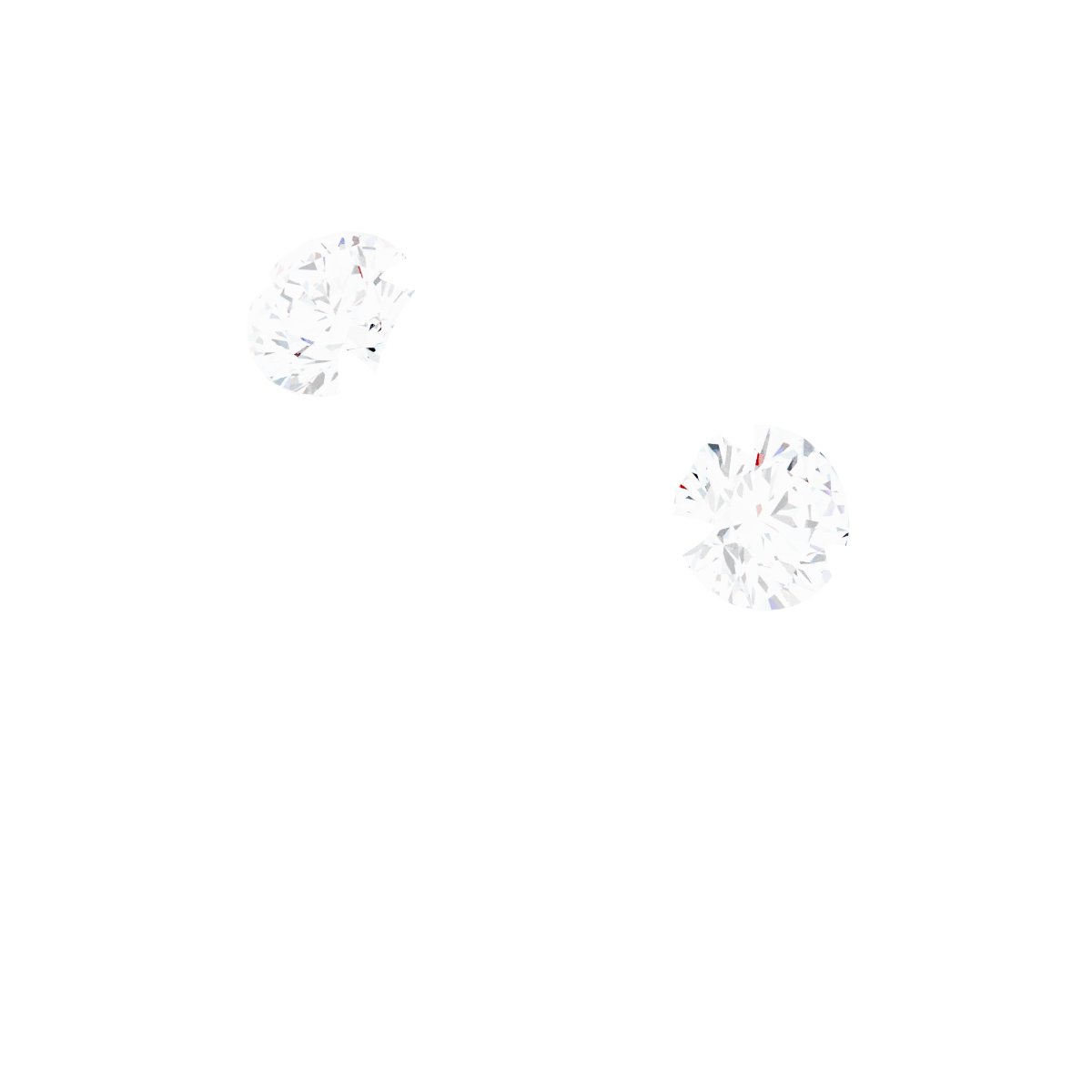 14K White 8x6 mm Oval 1/3 CTW Natural Diamond Semi-Set Engagement Ring-5