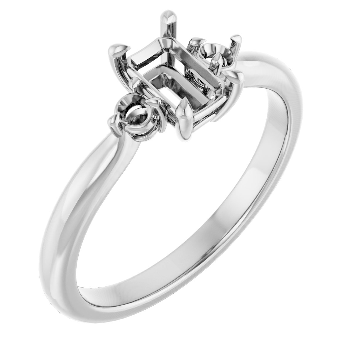 Three-Stone Engagement Ring