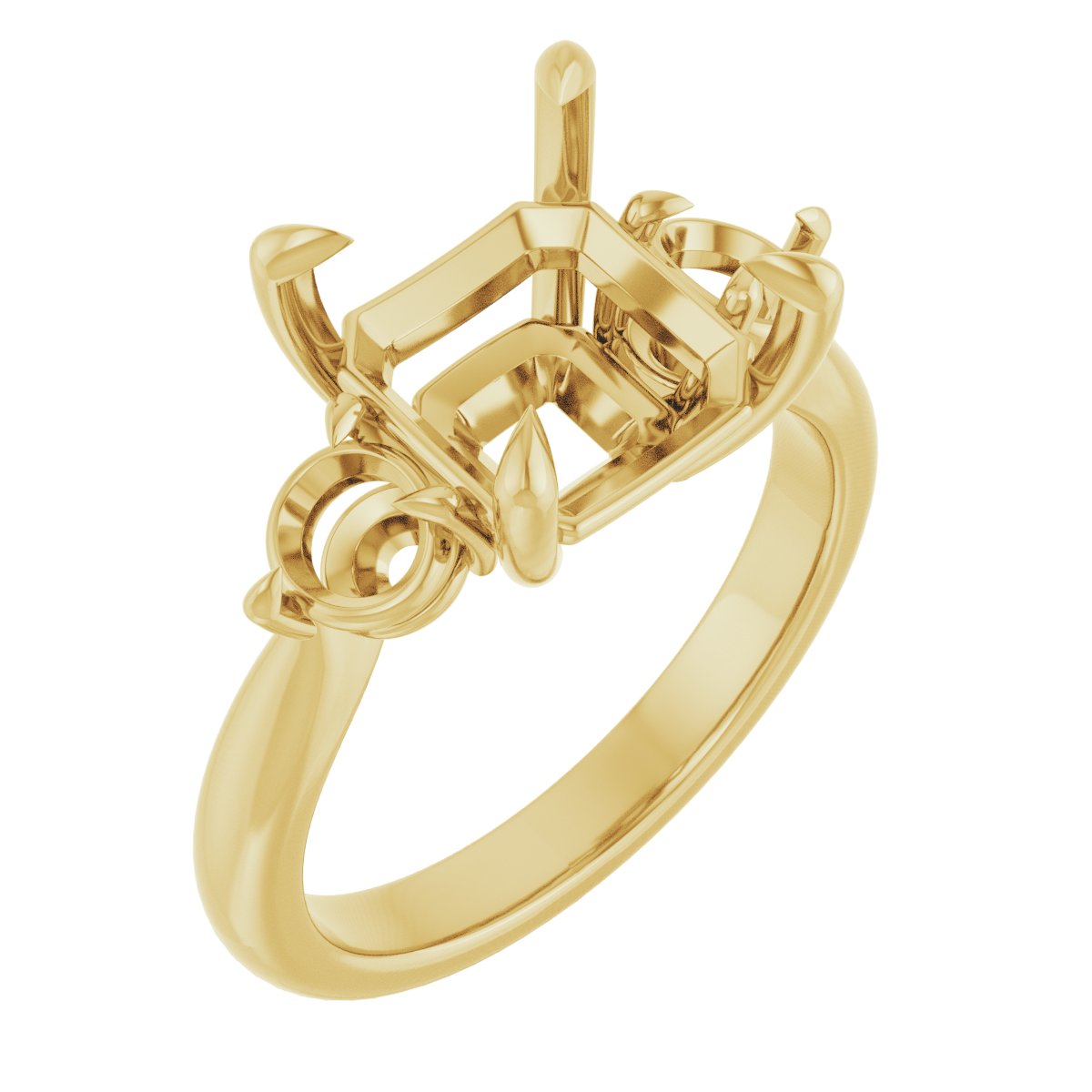 Three-Stone Engagement Ring