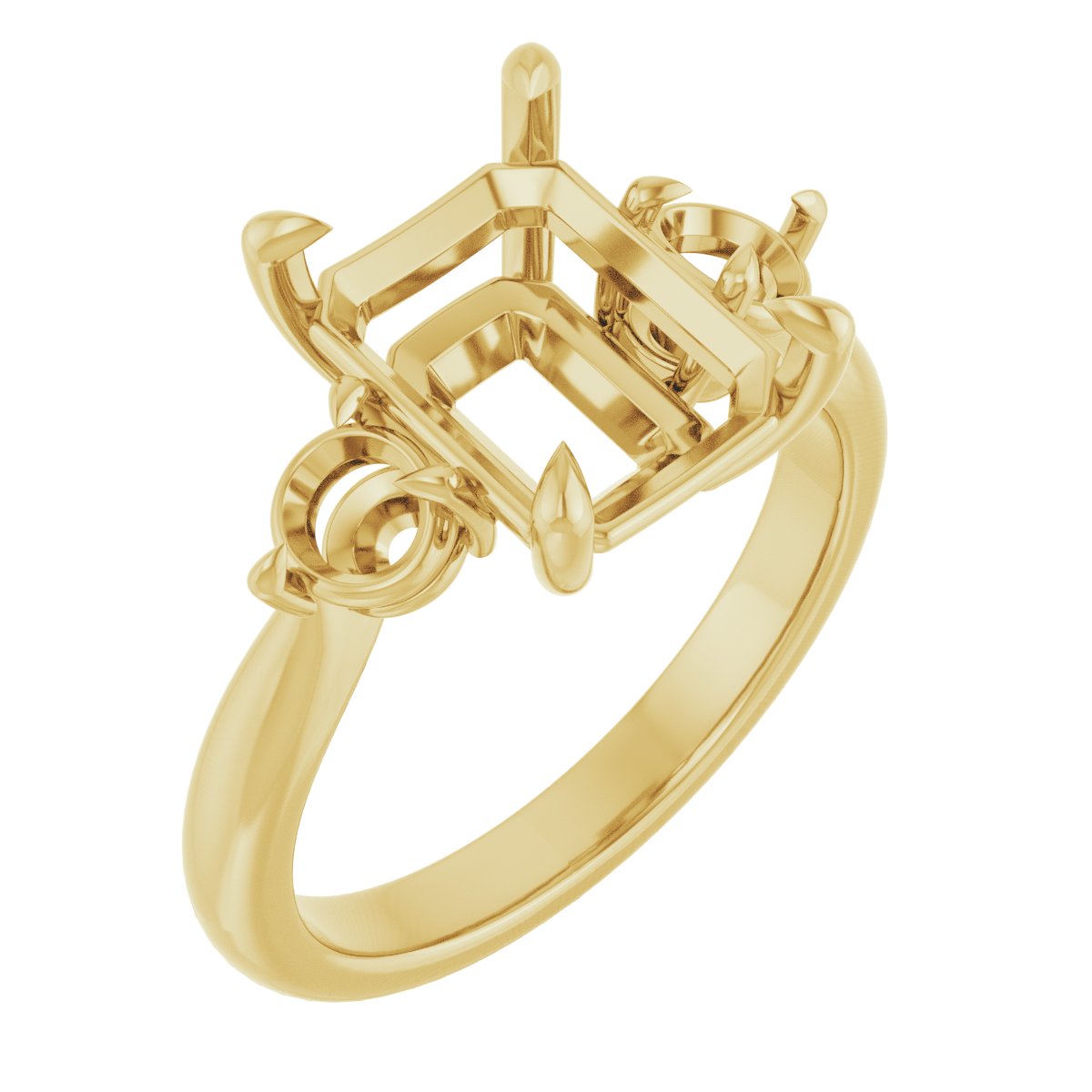 Three-Stone Engagement Ring