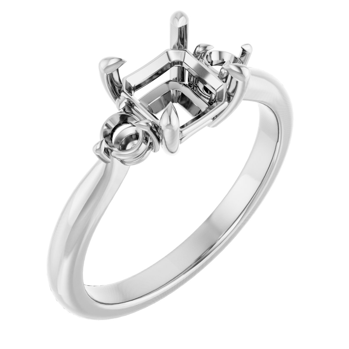 Three-Stone Engagement Ring