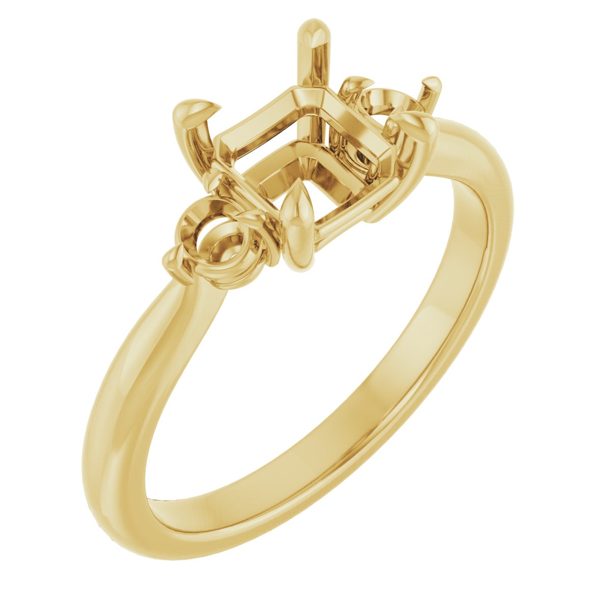 Three-Stone Engagement Ring