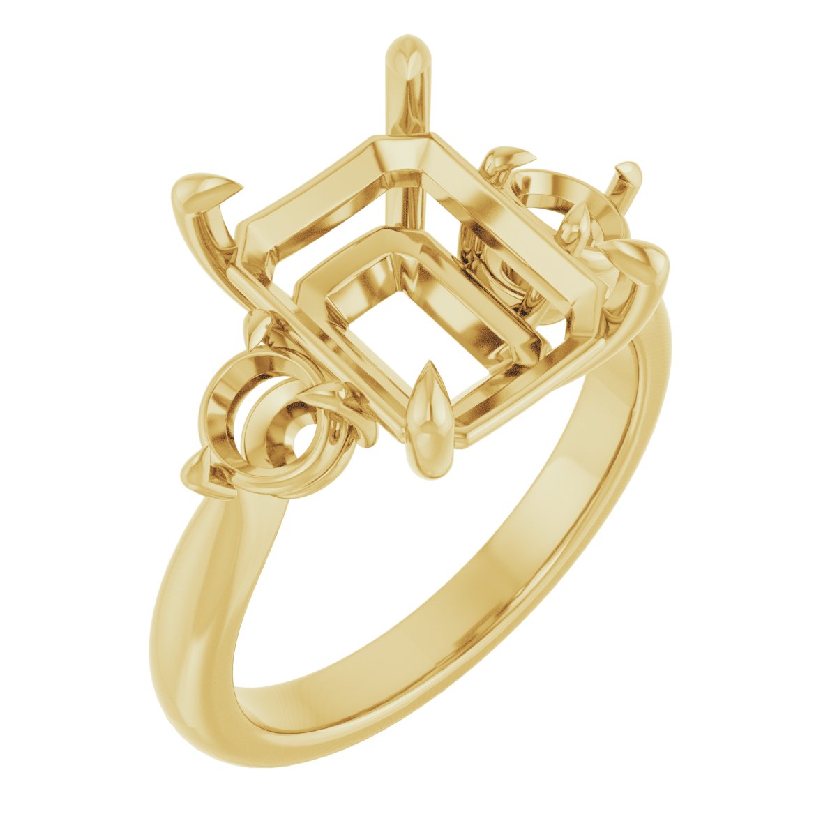 Three-Stone Engagement Ring