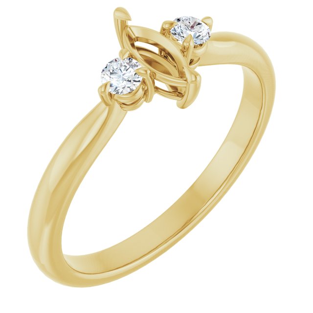 14k Yellow Gold