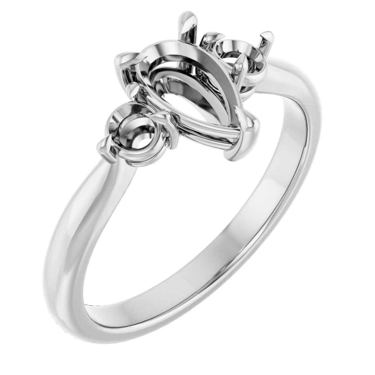 Three-Stone Engagement Ring