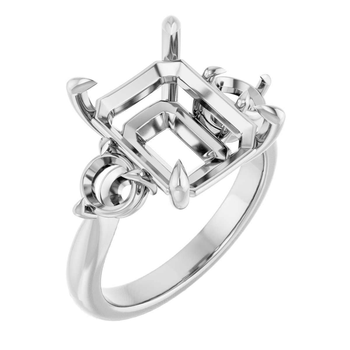 Three-Stone Engagement Ring