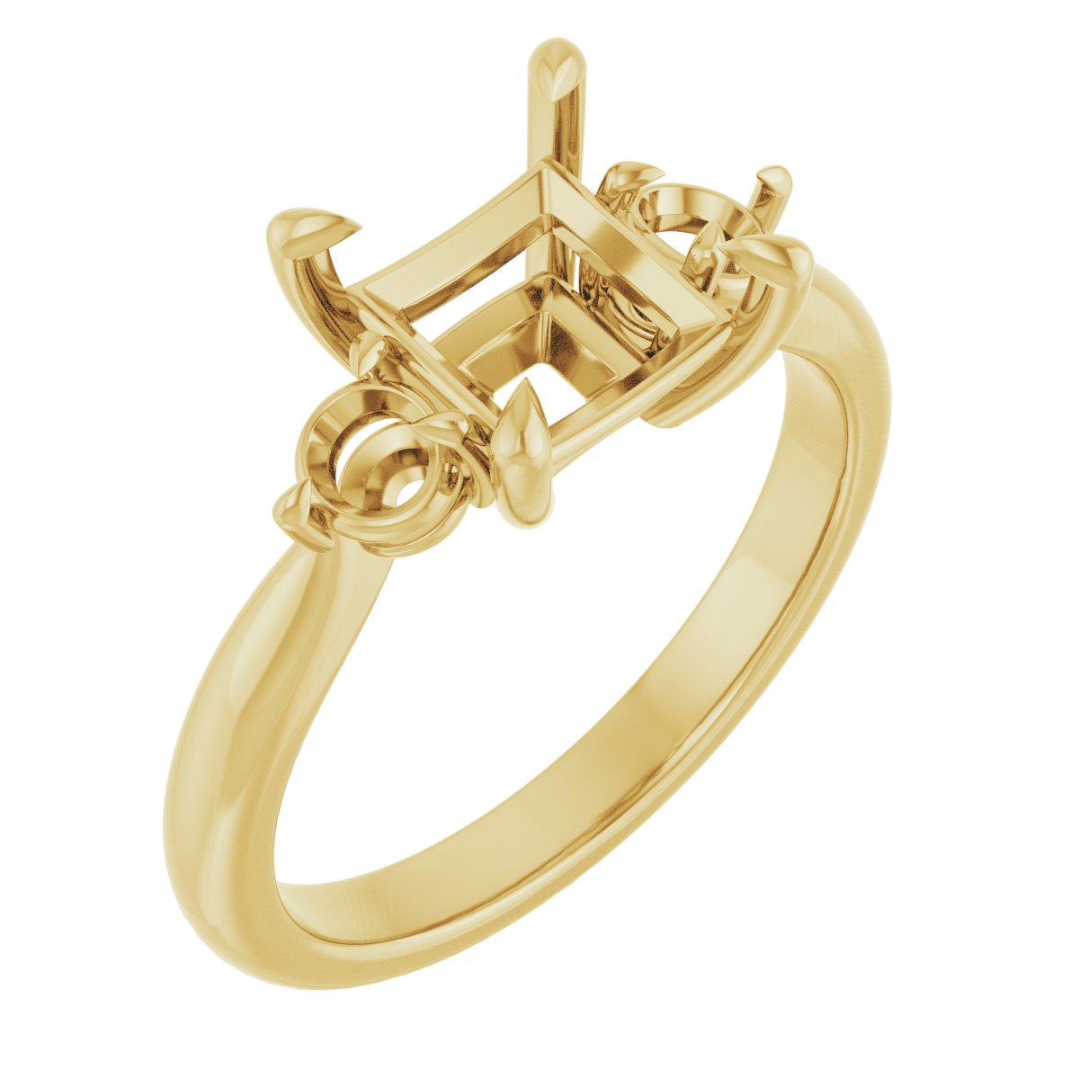 Three-Stone Engagement Ring