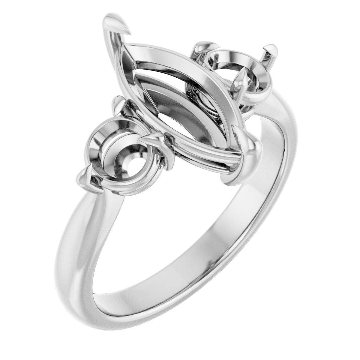 Three-Stone Engagement Ring