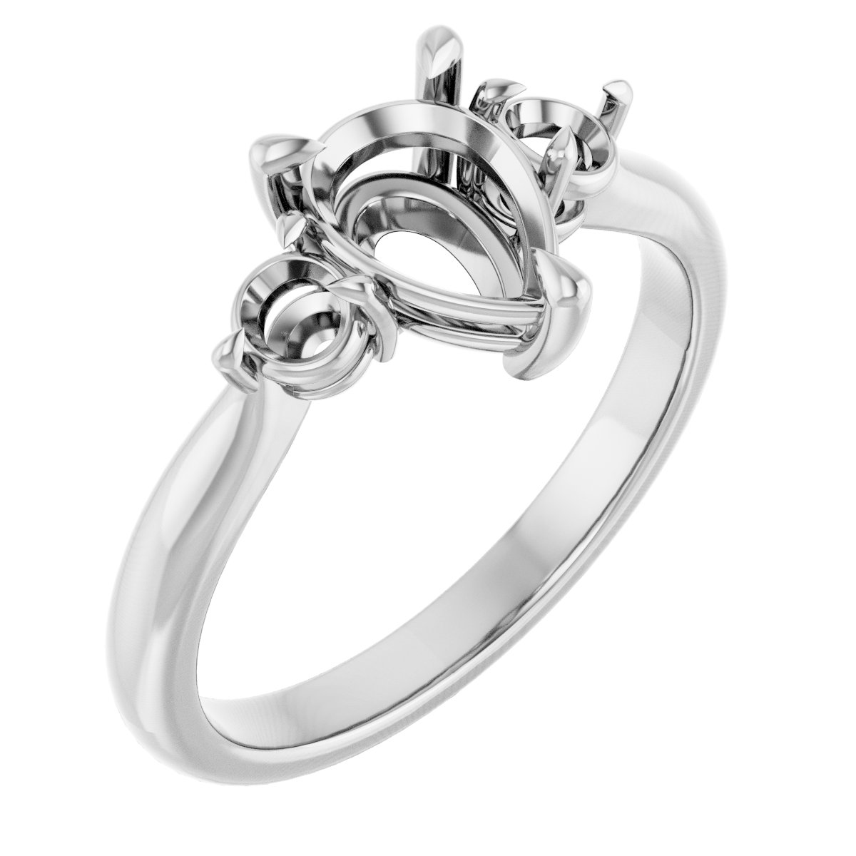 Three-Stone Engagement Ring