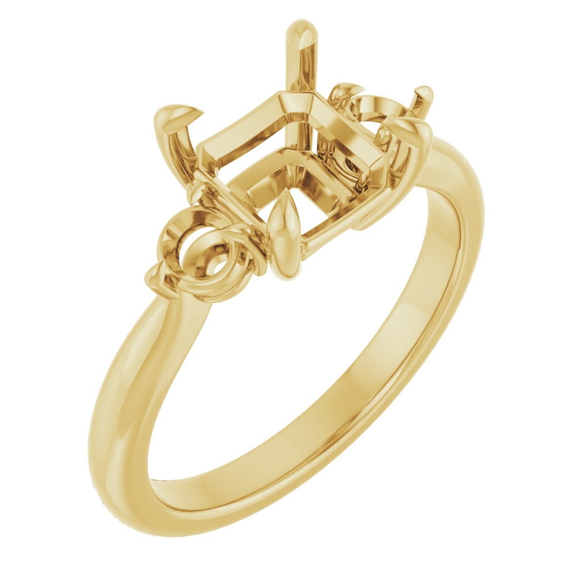 Three-Stone Engagement Ring