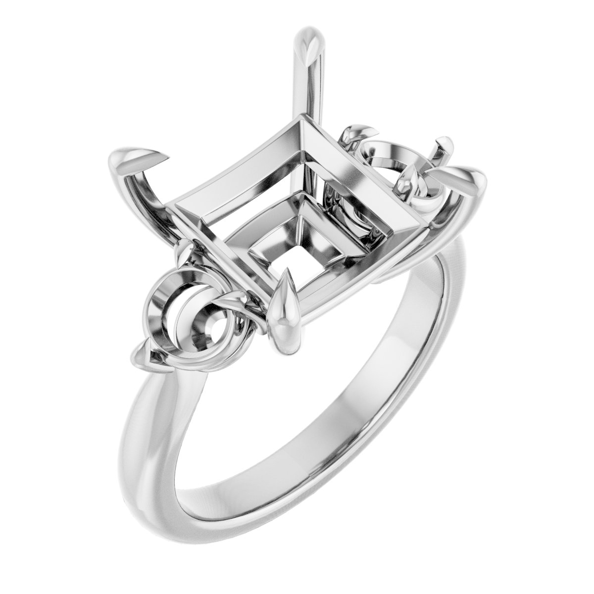 Three-Stone Engagement Ring