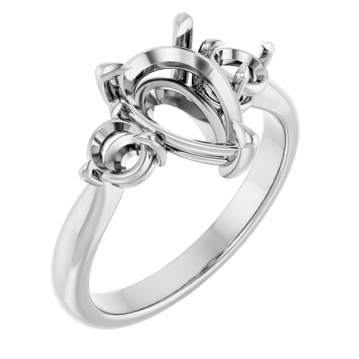 Three-Stone Engagement Ring