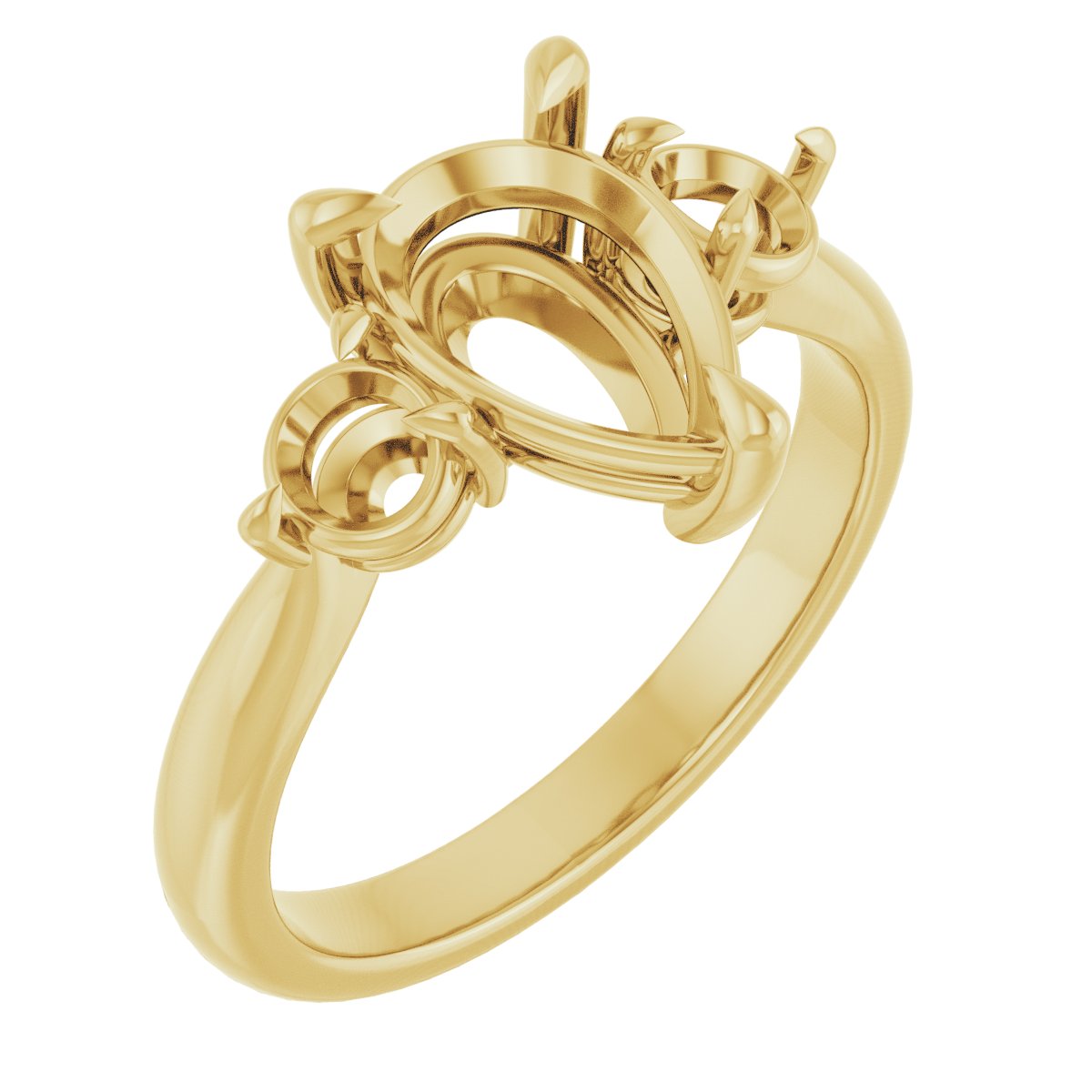 Three-Stone Engagement Ring