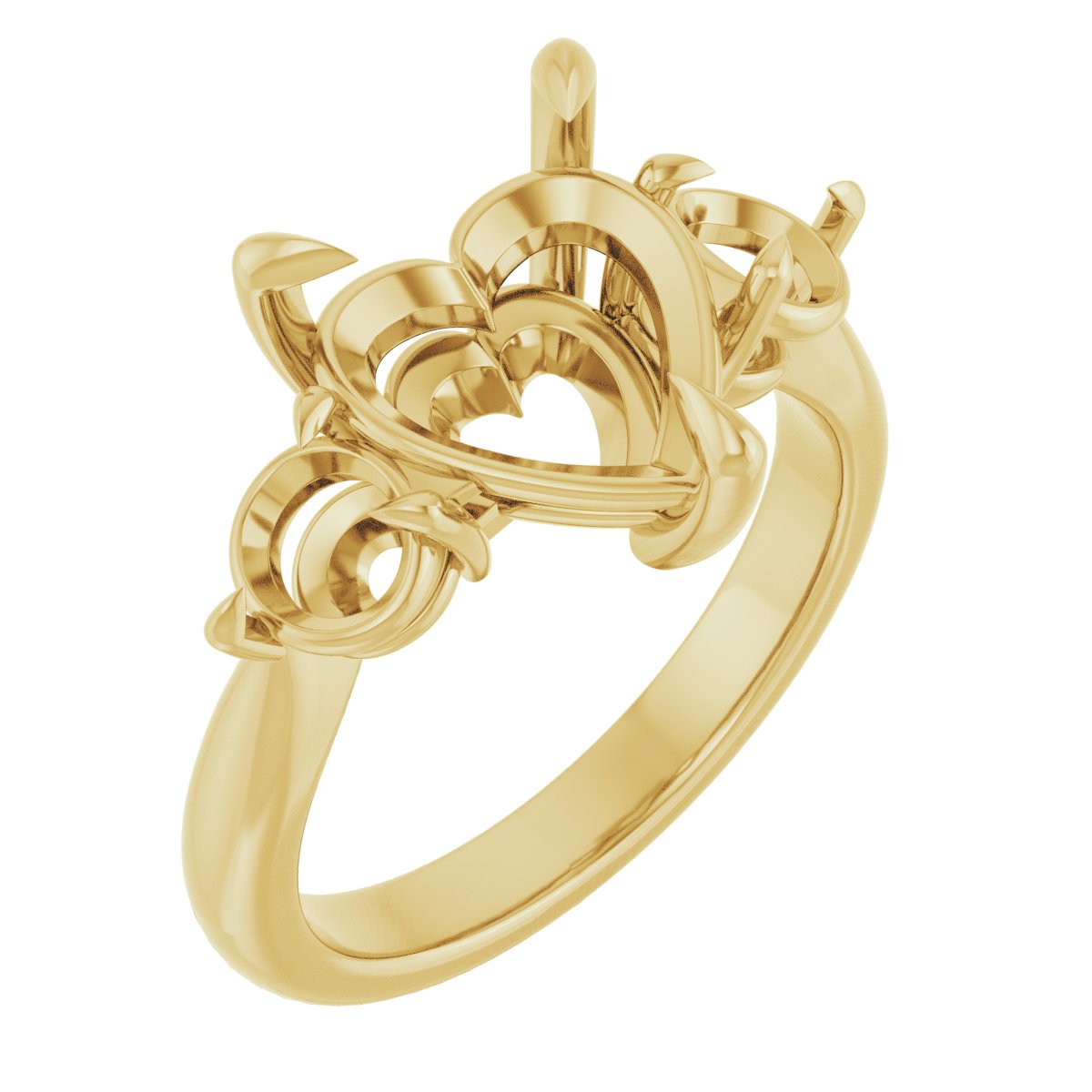Three-Stone Engagement Ring