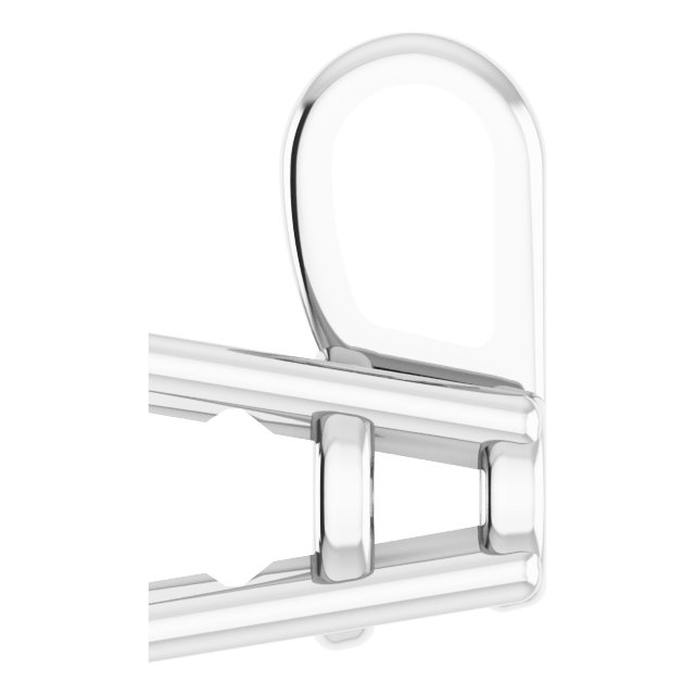 Round Pre-Notched Wire Basket Pendant Mounting