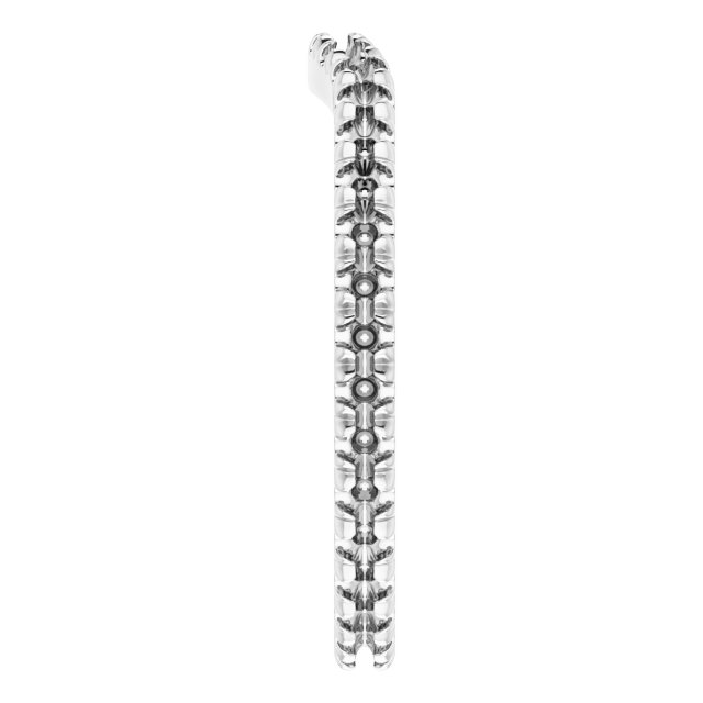 Eternity Band Mounting for 7 x 5 mm Pear Ring view 4