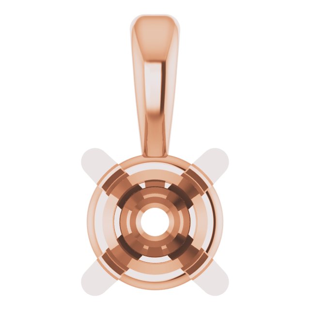 Round Pre-Notched Basket Pendant