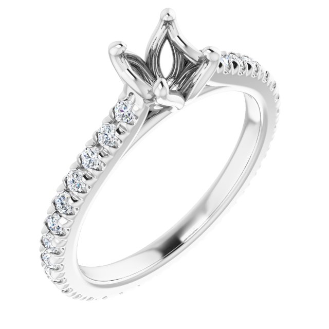 14k White Gold