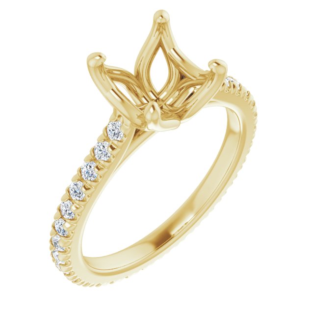 14k Yellow Gold